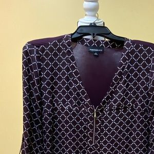 Fortune Ivy Purple Blouse